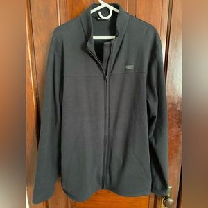 Travis Mathew Full Zip Up Jacket Sweatshirt Black
